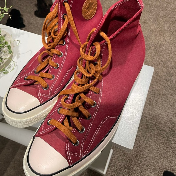 Maroon Hightop Vans